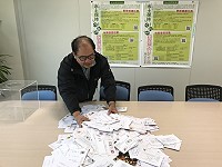 　水土保持你我他，家園平安好幸福有獎徵答活動30日公開抽獎，共抽出55位幸運得獎者。（圖／文：吳嘉榮）