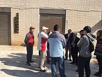 水利署副署長王藝峰抵馬視察水利業務,自來水廠提出「智慧水務」計畫,預計明年啟動。(圖:自來水廠)