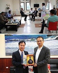 大陸連江縣長鄭立敏一行2日來馬討論黃岐線旅遊及了解健檢等相關事宜,期待進一步擴大雙方合作領域。(圖/文:吳嘉榮)