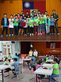 106年連江縣第2屆縣長盃圍棋賽4日登場,比賽組別分為13路棋盤組及19路棋盤組。(圖/文:吳嘉榮)