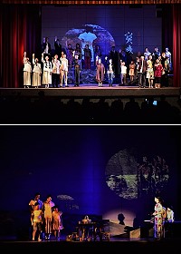 《寶姨》音樂劇在東引介壽堂首演,獲得廣大讚賞與迴響。(圖/文:陳其敏)