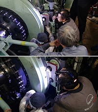 臺馬之星昨日完成檢修,視海象許可即可復航。(圖:連江航業提供)