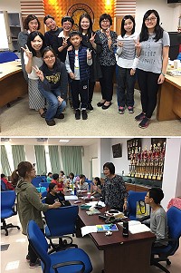 　教育處16日及17日辦理全國語文競賽最後一次朗讀及演說項目集訓，為選手做好各項準備。（圖：教育處）