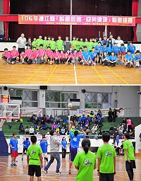 第11屆「躲避菸害、迎向健康」精彩落幕,各隊實力相當接近,同學與家長看得熱血沸騰。結果國中組由中正國中展現1打4好功夫封王;衛福局長謝春福頒獎給各得獎隊伍,感謝各校熱情捧場。(圖/文:曹重偉)