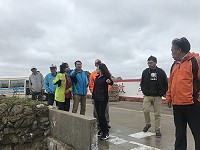　莒光鄉民代表會第10屆第6次定期大會，昨日進行鄉政考察行程，對東莒各項工程建設進行追蹤。（圖：莒光鄉公所）