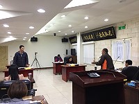 北竿鄉代會進行第1天鄉政總質詢議程,鄉長率各課主管列席備詢。(圖:北竿鄉代會)