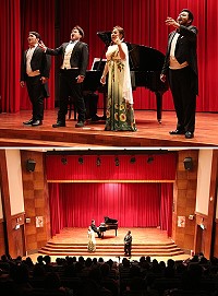 經典歌劇與音樂劇選粹音樂會25日美聲演出,一系列悅耳動聽曲目,曲曲動聽,別具特色。(圖/文:吳嘉榮)