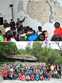 仁愛國小慶祝校慶,前往前美軍駐馬顧問團園區參訪,見證美軍歷史過往,收穫滿滿。(圖/文:馮紹夫)