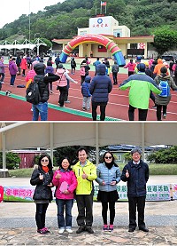為慶祝今年國際志工日,連江縣衛生福利局2日特舉辦「志在馬祖、感謝有你」健行活動,吸引近400位民眾不畏寒冷共襄盛舉;終點站舉辦績優志工表揚及摸彩活動,讓鄉親滿載而歸。(圖/文:曹重偉)
