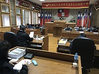 　莒光鄉民代表會第10屆第7次臨時會，研議修訂莒光鄉民眾搭乘直升機及臺馬之星交通費暫行補助辦法。（圖／文：宋幸儒）