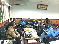 　交旅局與北竿各界就明年度北竿觀光活動做意見交流。（圖：北竿鄉公所）