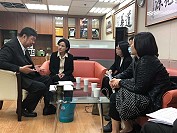 立委陳雪生27日邀文化部長鄭麗君至立院會商馬祖梅石藝文中心演藝廳興建計畫。(圖:立委陳雪生服務處)