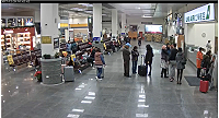 南北竿機場候機大廳動態直播系統,南竿航空站29日下午完成安裝,並同步啟用,圖為下午4時39分場景。(圖:南竿航空站)