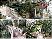碧園公園保留完整的軍事遺址值得一遊,但因地形陡峭讓上了年紀的遊客卻步,成為被團客遺忘的景點。(圖/文:陳鵬雄)