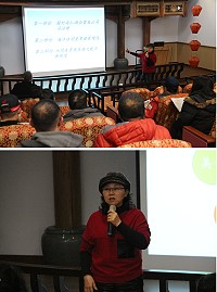 　馬管處11日舉辦企業治理與馬祖觀光講座，邀請南仁湖集團副董事長鄭宜芳來馬分享企業理念及經營策略。（圖／文：吳嘉榮）