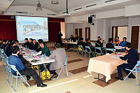 　因應107年實施「加強重要節日安全維護工作」，連江縣警察局17日邀請南竿各村村長、社協理事長、海巡、岸巡等單位代表共同召開安全維護工作協調會。（圖／文：曹重偉）