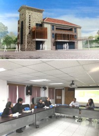 北竿鄉綜合社會福利館已經完成初步規劃,衛福局在北竿召開說明會。(圖:北竿鄉公所)