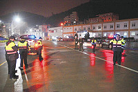 　警方將於今年重要節日安全維護工作期間嚴格取締酒後駕車違規，針對易肇事路段及易酒駕場所周邊道路，加強路檢及稽查，以確保酒駕情事發生。（圖／文：曹重偉）