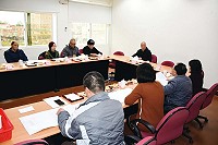 　縣選委會25日召開第87次委員會議，由委員林其達主持。（圖／文：曹重偉）