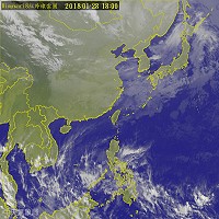 　強烈大陸冷氣團報到，今起一週濕冷天氣。（圖：中央氣象局）