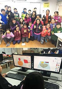 　連江縣自造教育營隊開課，引導學生自己動手做，讓每名學生都是發揮創意的自造者。（圖：教育處）