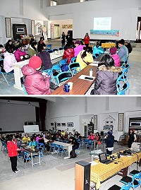 　今年度多元就業方案已正式上工，連江縣就業中心6日上午於馬港光武堂舉辦用人說明會，主任林寶霞到場致意，由勞動力發展署北分署計畫督導陳麗萍、轄區督導張秋怡就進用及工作規範、工作內容、個人權益及相關注意事項進行詳細說明。（圖／文：曹重偉）