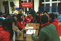 「三漁興旺-國際藍色經濟示範區」研究團隊,2月6日在塘岐國小舉辦「海洋文學工作坊」研習營。(圖:海大USR計畫團隊)