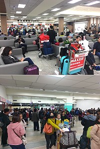 春節連假正式結束,台馬出現大批往返人潮,今年春運相當順利,馬祖0人滯留。(圖:交通旅遊局)