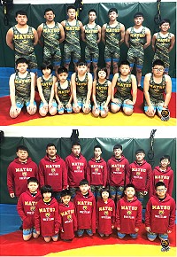 　馬祖角力隊換上充滿戰地特色迷彩制服，今年將繼續代表馬祖爭取佳績。（圖：BYRIS臉書）