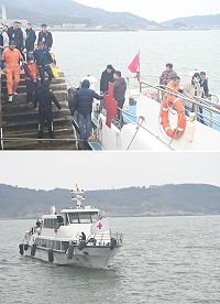 雙方人員依循人道及安全的原則,由兩岸紅十字會代表於交接書上簽名見證下,順利完成本次人員互遣作業。(圖/文:馮紹夫)