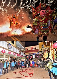 　東引鄉「十八暝」遶境活動，整個南澳為之沸騰。（圖／文：陳其敏） 