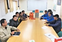 　縣府產業發展處召開協調會，商討東引未來瓦斯供應的經營模式。（圖：東引鄉公所） 