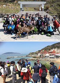 馬管處舉辦北竿地質及大坵生態研習,為生態永續培養種子。(圖/文:陳鵬雄)