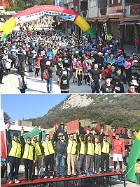 2018北竿硬地超級馬拉松開跑,700餘位跑者挑戰極限,征服最困難的山路賽道。(圖:陳鵬雄、吳嘉榮、馮紹夫)