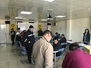 連江縣工會22日理監事改選,林爾平當選新任理事長。(圖:連江縣工會)