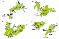 馬祖「藍眼淚」25處淚點大補帖,一次告訴你馬祖四鄉五島25個安全淚點。(圖:交旅局)
