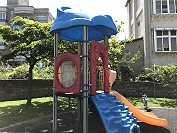 　民眾反映清水村兒童溜滑梯問題，南竿鄉公所已著手進行相關處理。（圖／文：吳嘉榮）