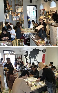 縣府民政處青年工藝培訓課程,增加民眾對工藝的認識與應用,課程內容十分豐富。(圖/文:吳嘉榮)