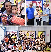 東引鄉公共托育中心「我愛媽咪親子運動會」,共度快樂時光。(圖:東引鄉公共托育中心)