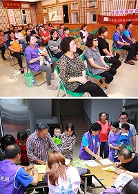 　結核病的防治與治療講座8日西莒登場，讓鄉親對結核病有更深的認識。（圖／文：宋幸儒）