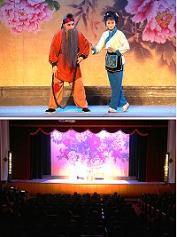 濃情五月感恩母親經典戲曲閩劇公演,折子戲專場贏得現場觀眾一陣陣掌聲。(圖/文:吳嘉榮)
