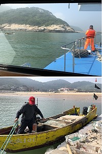 北竿漁船濃霧迷航,海上漂流8小時後平安返回馬鼻灣,船長及家屬對各界協助搜尋表示感謝。(圖:馬祖海巡隊)