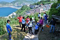 　東引鄉民代表會定期大會第2天鄉政考察，繼續走訪泰山府森林步道等地方。（圖／文：陳其敏） 