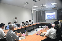 　中華電信昨日進行馬福海纜規劃建置簡報，在技術上沒有問題，只要政府政策核可即可啟動建置。（文：馮紹夫）