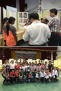 　縣內科展17日遴選出國中組介壽國中、東引國中，國小組中正國小3組優異作品，代表本縣參加全國科展。（圖／文：吳嘉榮）