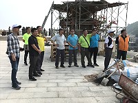 　南竿鄉代會22日前往四維、馬祖、津沙、仁愛及清水村進行鄉政考察。（圖／文：吳嘉榮）