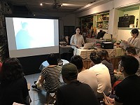 　文創系列課程首堂課贏在企劃力24日舉辦，由計畫顧問蔡佳蓉以自身豐富經驗與大家分享。（圖／文：吳嘉榮）