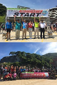 圖為2017馬祖之壁-自行車挑戰,挑戰雲台山和壁山,為自己留下最佳爬坡紀錄。(檔案圖:交通部觀光局)