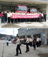 為強化役男服勤態度及生活紀律,縣府1日特舉辦今年度替代役法紀教育暨在職教育訓練,讓地區替代役們度過充實的一天。(圖/文:曹重偉)