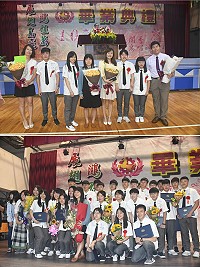 馬祖高中107級畢業典禮,122位學子在各界祝福聲中開啟人生新頁,邁向人生新階段。(圖/文:馮紹夫)